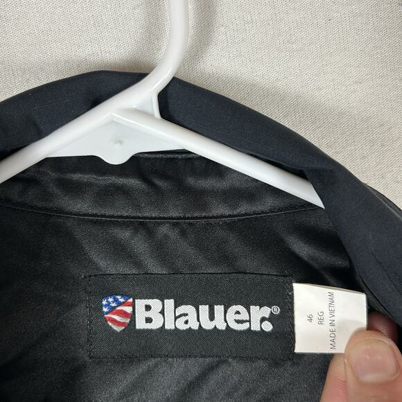 Blauer Long Sleeve Cotton Uniform Shirt Mens 46 Reg Police LEO Work Security Top - Picture 3 of 12